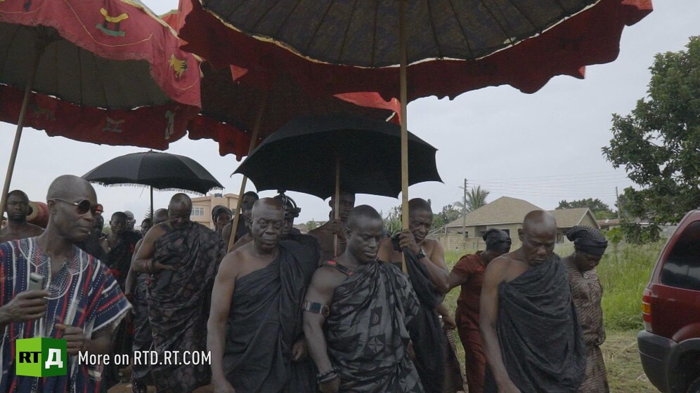 Royal funeral Ghana