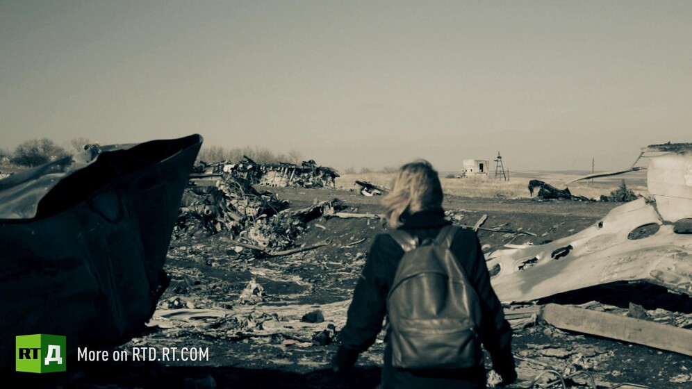MH17 crash site in Donbas
