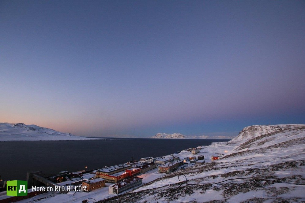 Company town of Barentsburg