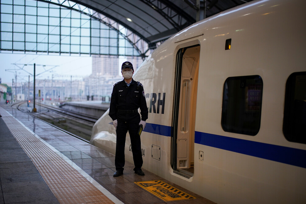 China high speed rail covid