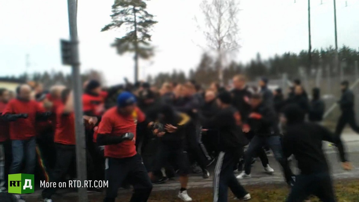 “You’re prepared to fight for reputation, honour and name of your football club” © A still from the documentary film, Football Beasts/ RTD