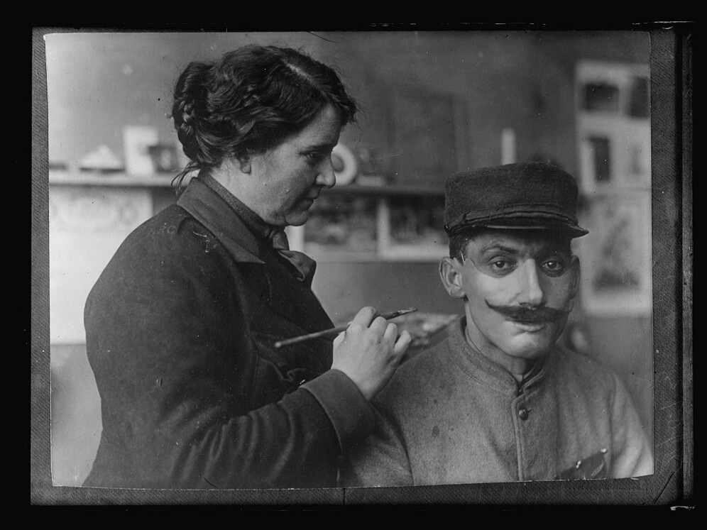 world war i veteran injuries mask