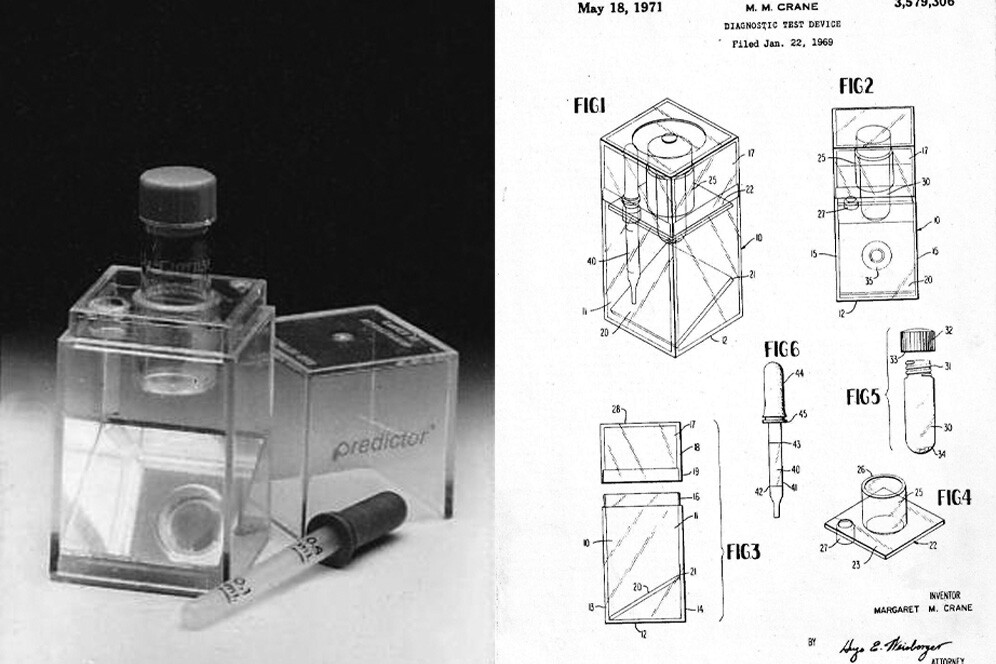 home pregnancy test patent