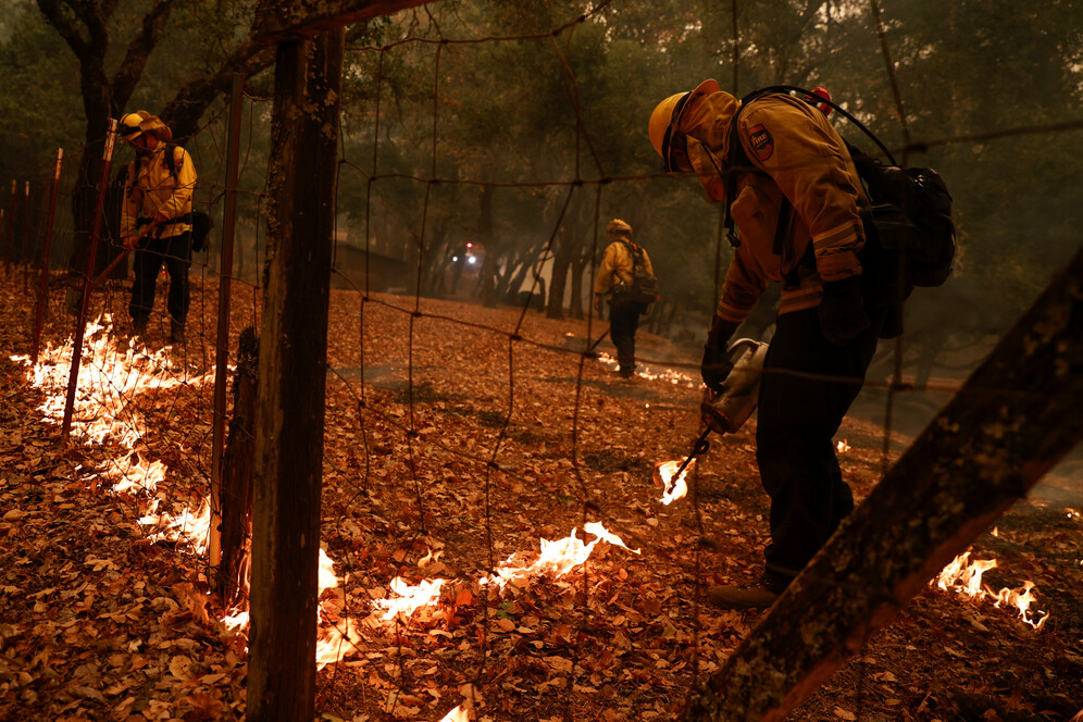 us wildfires extinguishing